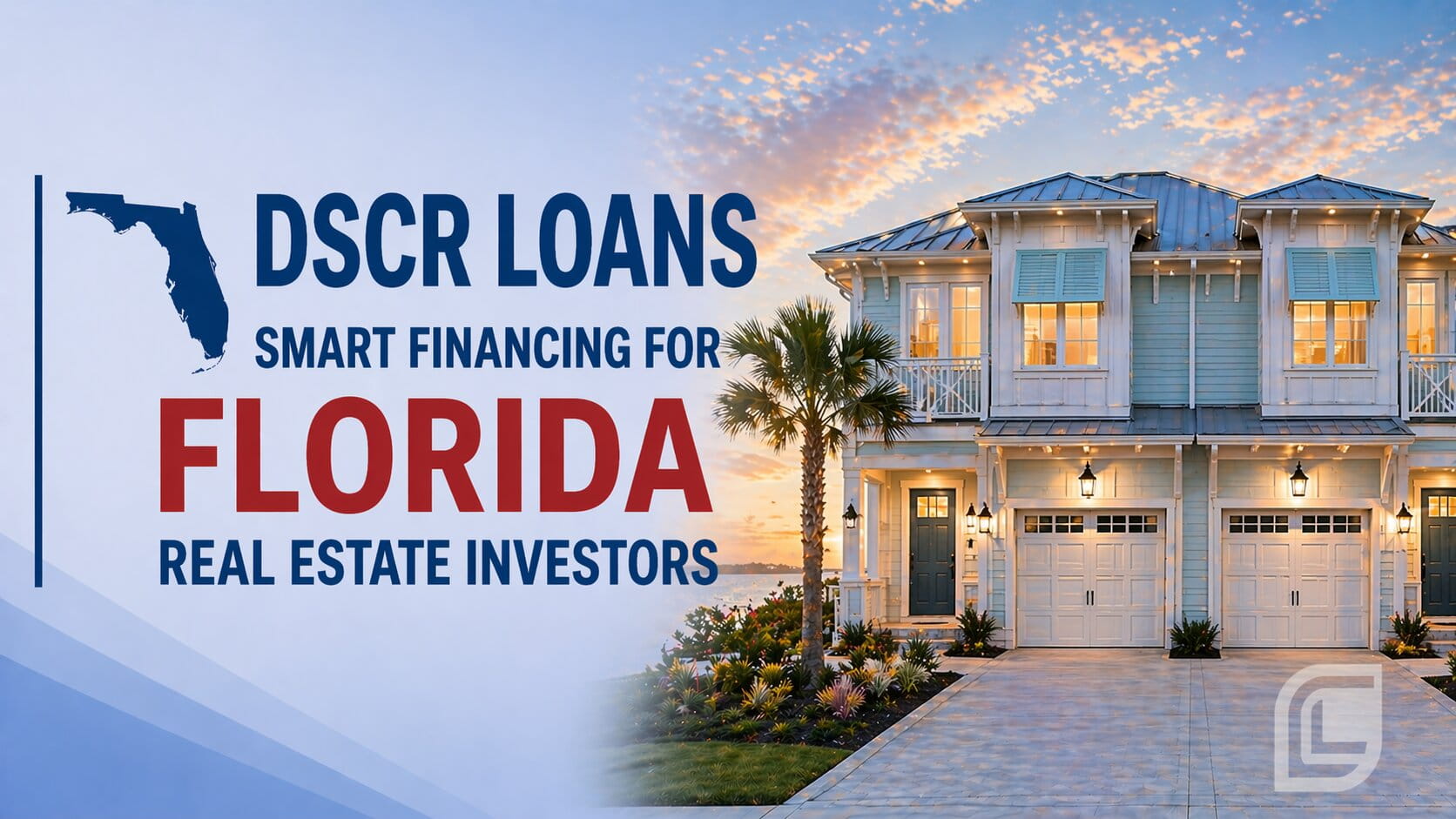 Florida DSCR mortgage broker financing rental property investment home for real estate investors